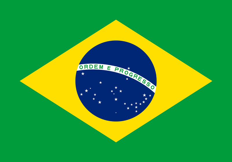 Native Speaker Brasilianisch - Flagge
