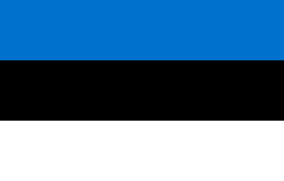 Native Speaker Estnisch - Flagge
