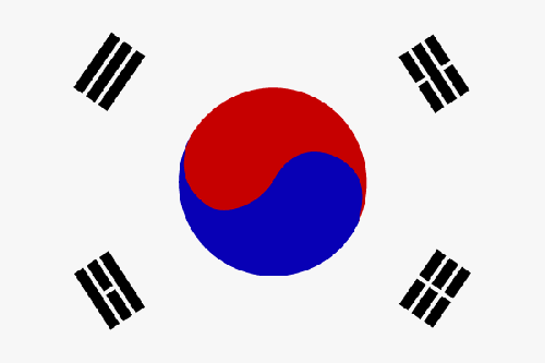 Native Speaker Koreanisch - Flagge