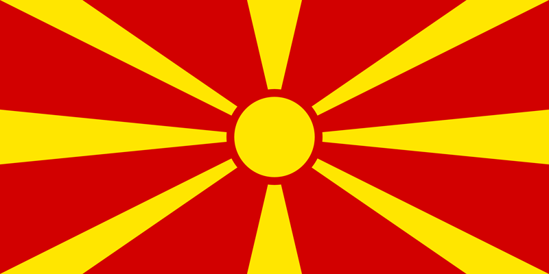 Native Speaker Mazedonisch - Flagge