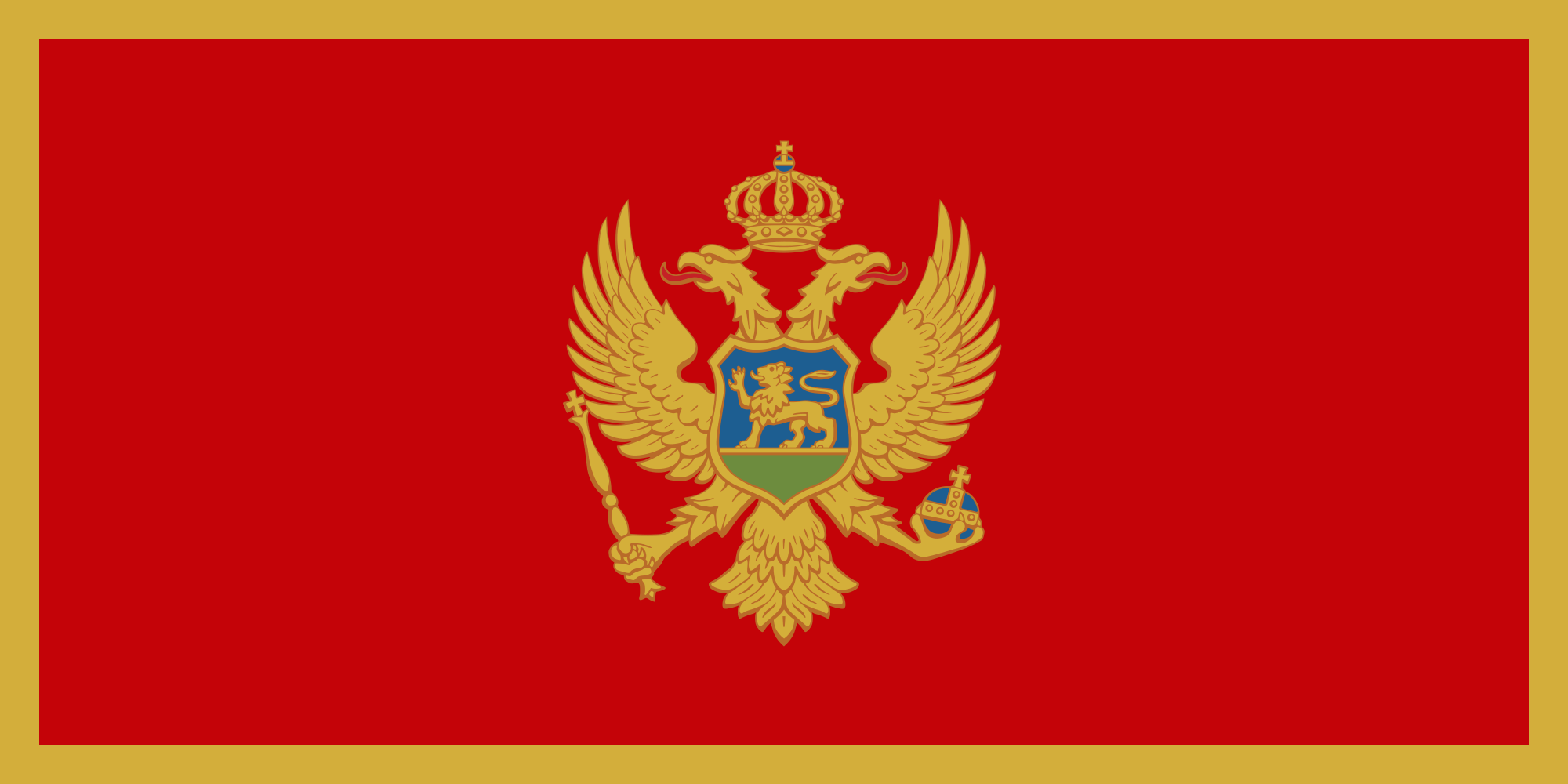 Native Speaker Montenegrinisch - Flagge