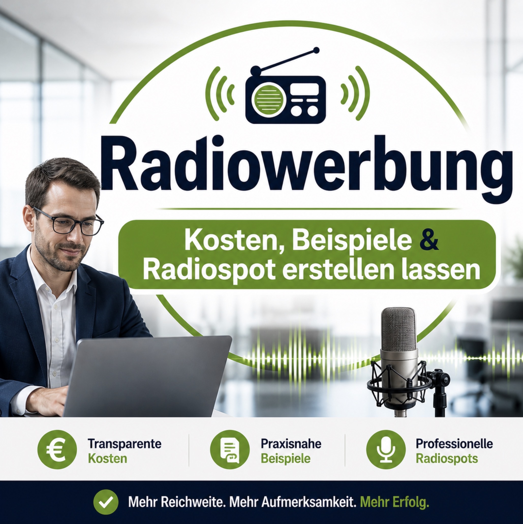 Radiowerbung – Kosten, Beispiele & Radiospot erstellen lassen